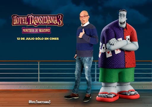MAuricio Castillo en Hotel Transylvania