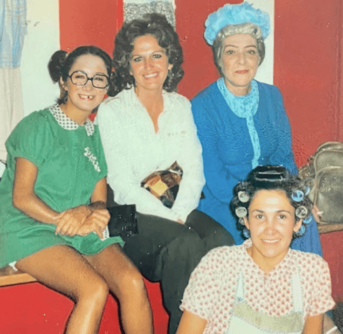 María Antonieta de las Nieves, Angelines Fernández y Florinda Meza fue el trío de mujeres que formó parte constante de Chespirito, las tres fueron parte importante del éxito del programa.