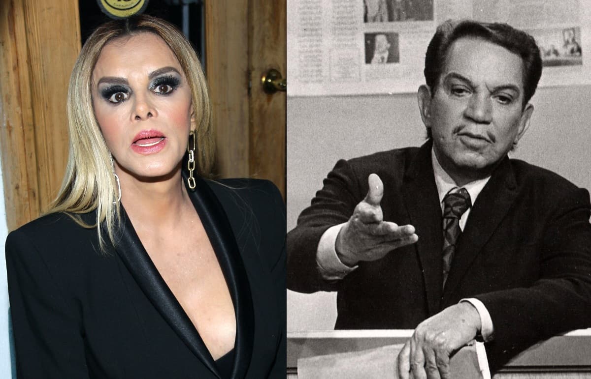 Lucía Méndez asegura que Cantinflas era muy serio y nada simpático
