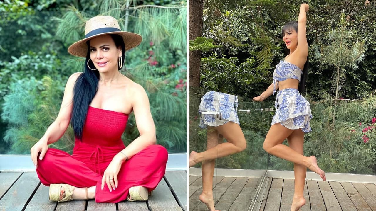 Maribel Guardia saco sus mejores pasos al ritmo de diferentes géneros