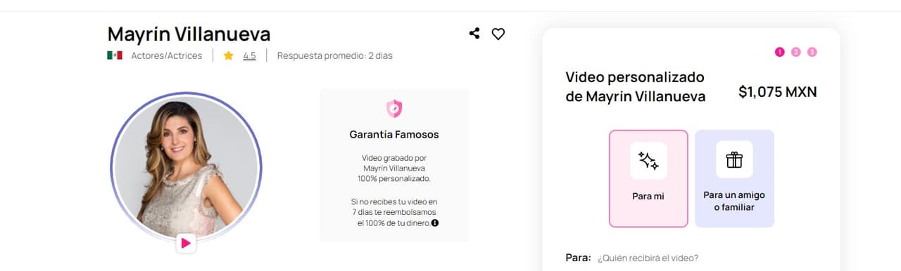 Un saludo muy cotizado