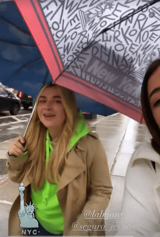 Dancing in the rain