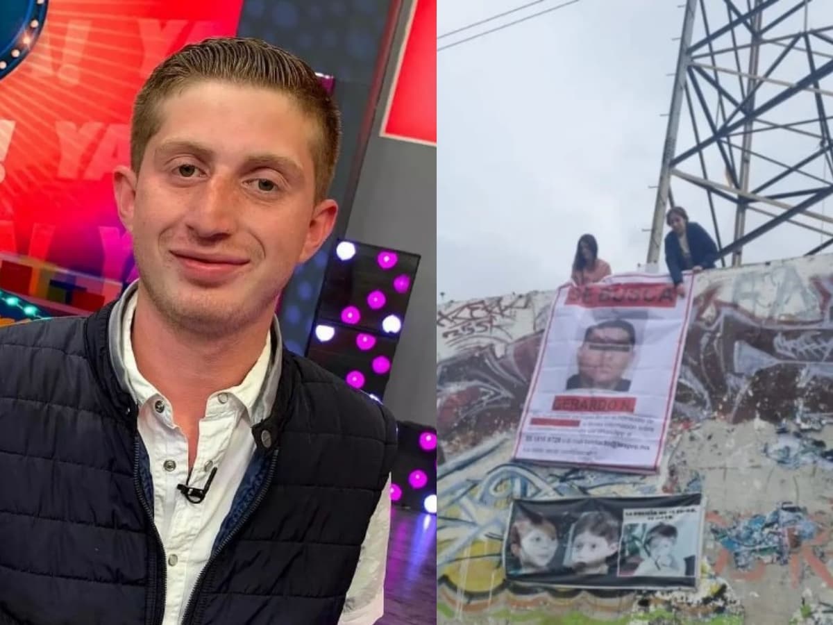 Familia de Octavio Ocaña coloca mantas en busca de justicia por “Benito”