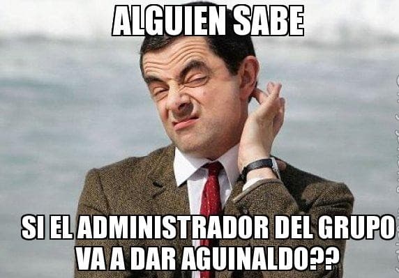 El señor Bean en los memes sobre el aguinaldo