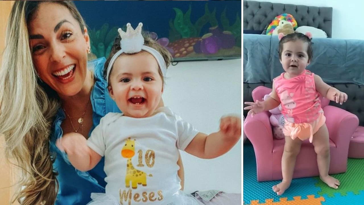 ‘La Jarocha’ se emociona al ver a su hija dar sus primeros pasitos