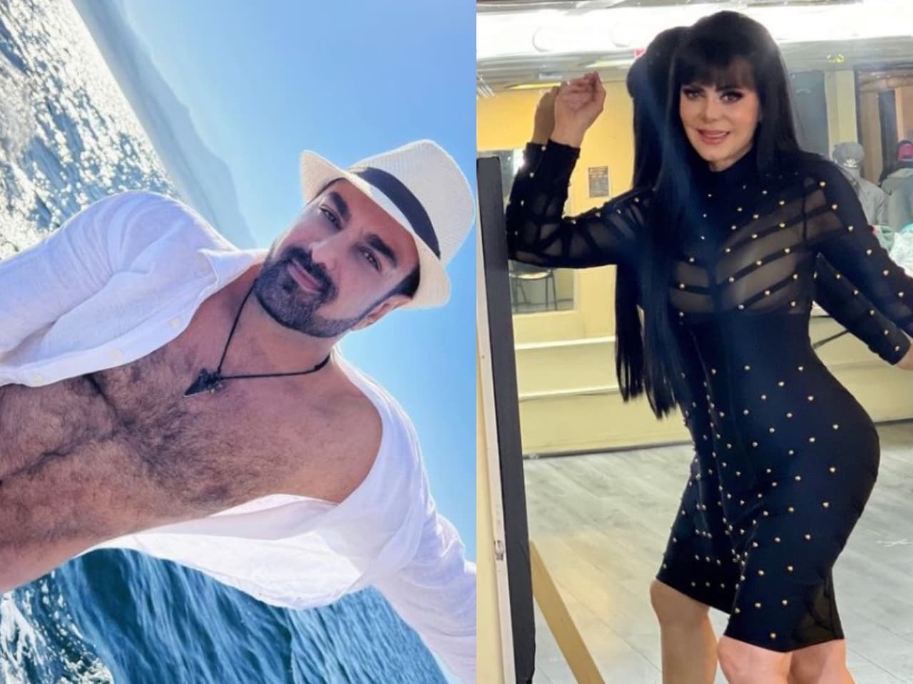 Albertano publica foto en la playa y emociona hasta a Maribel Guardia