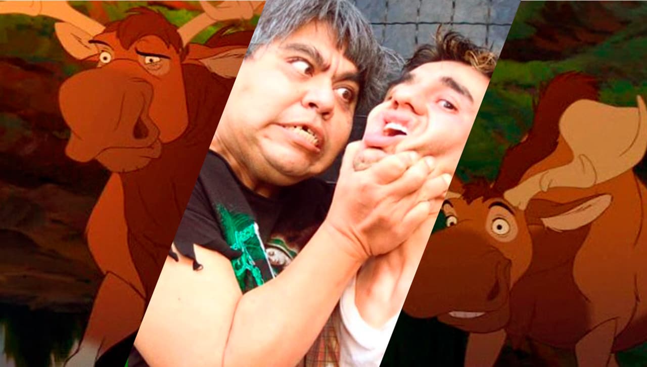 La amistad de Adrián Uribe y Miguel Galván quedó inmortalizada en una película animada