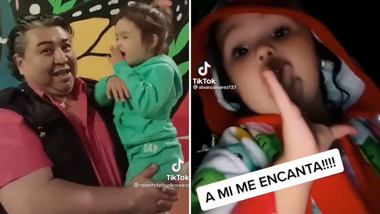 El Coreano y la niña que ‘le encanta’ el tequila recrean el video que la hizo viral