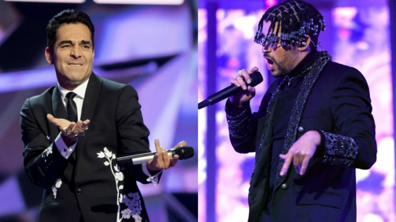 Omar Chaparro y Bad Bunny