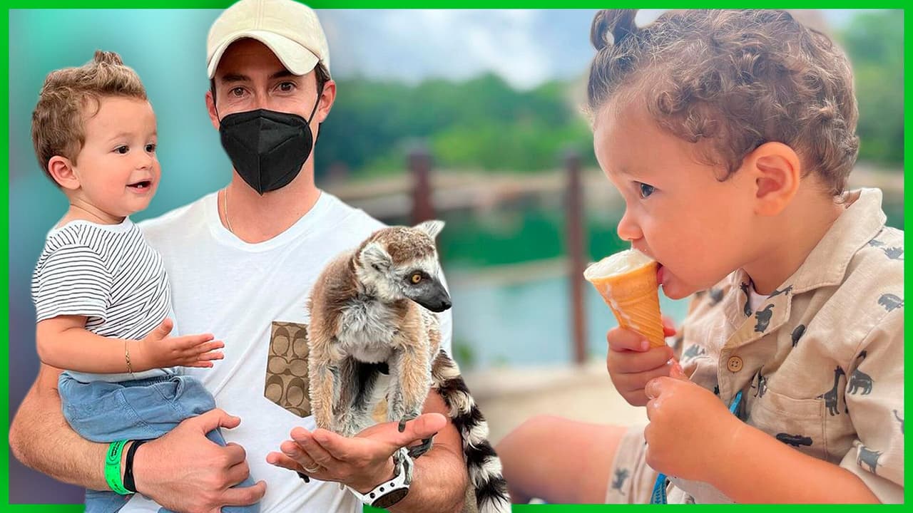 El esposo de Mariana Echeverría se divierte poniéndole filtro a su hijo