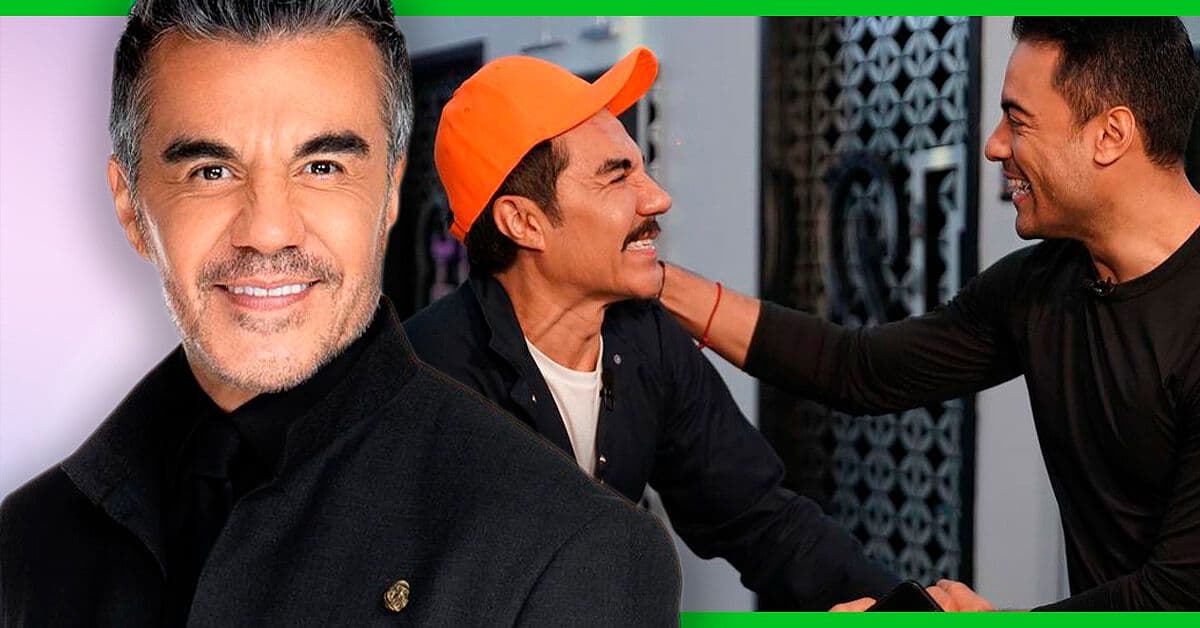 'Adrián Uribe' le pide un saludo a Carlos Rivera para su novia ¡y otro para su esposa!