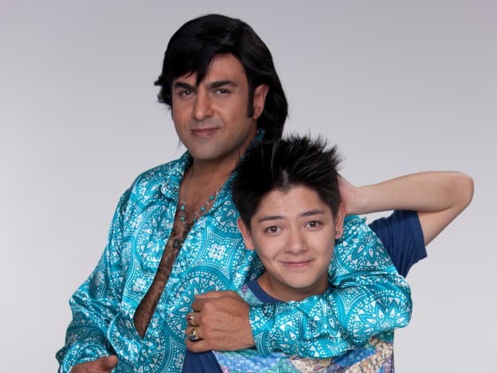 Beng Zeng como el Chino con Albertano