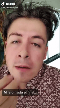 costel sin maquillaje