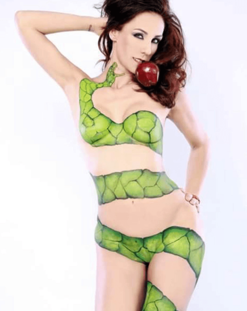 consuelo duval body paint