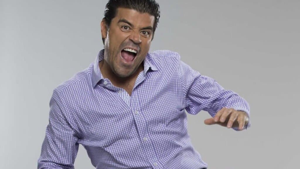 Jorge "Burro" Van Rankin, protagonista de 40 y 20, está a nada de llegar a los 60, este año cumple 58 años de edad.