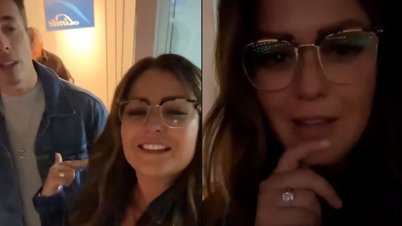 Mariana Echeverría y su esposo cantaron tema de Grupo Firme en la NFL