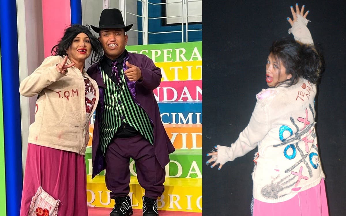La comediante y el bailarín hicieron un video juntos.