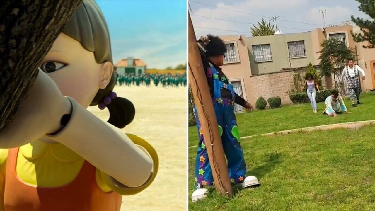 Chuponcito arma su propia versión de ‘Luz verde, luz roja’ de ‘El Juego del Calamar’