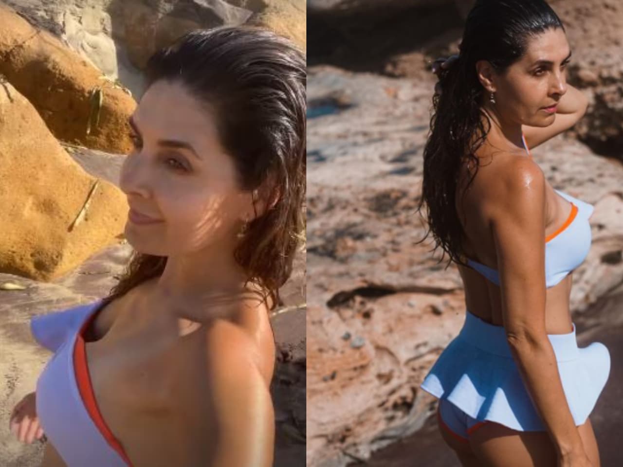 Mayrín Villanueva sube fotos con bikini en la playa y recibe piropos