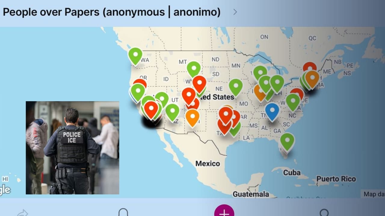 Un mapa contra el miedo: latinas crean plataforma para rastrear la presencia de ICE 