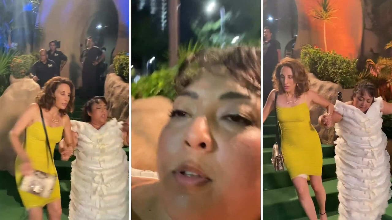Toña y Chío se pusieron hasta las chanclas y así salieron del Baby’O