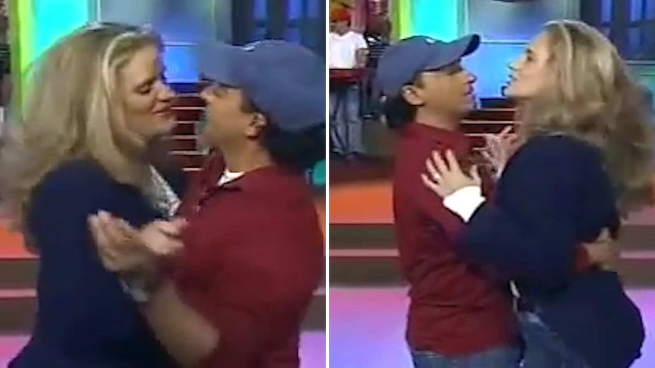 Erika Buenfil interrumpió un monólogo de Adal Ramones y hasta bailó con él