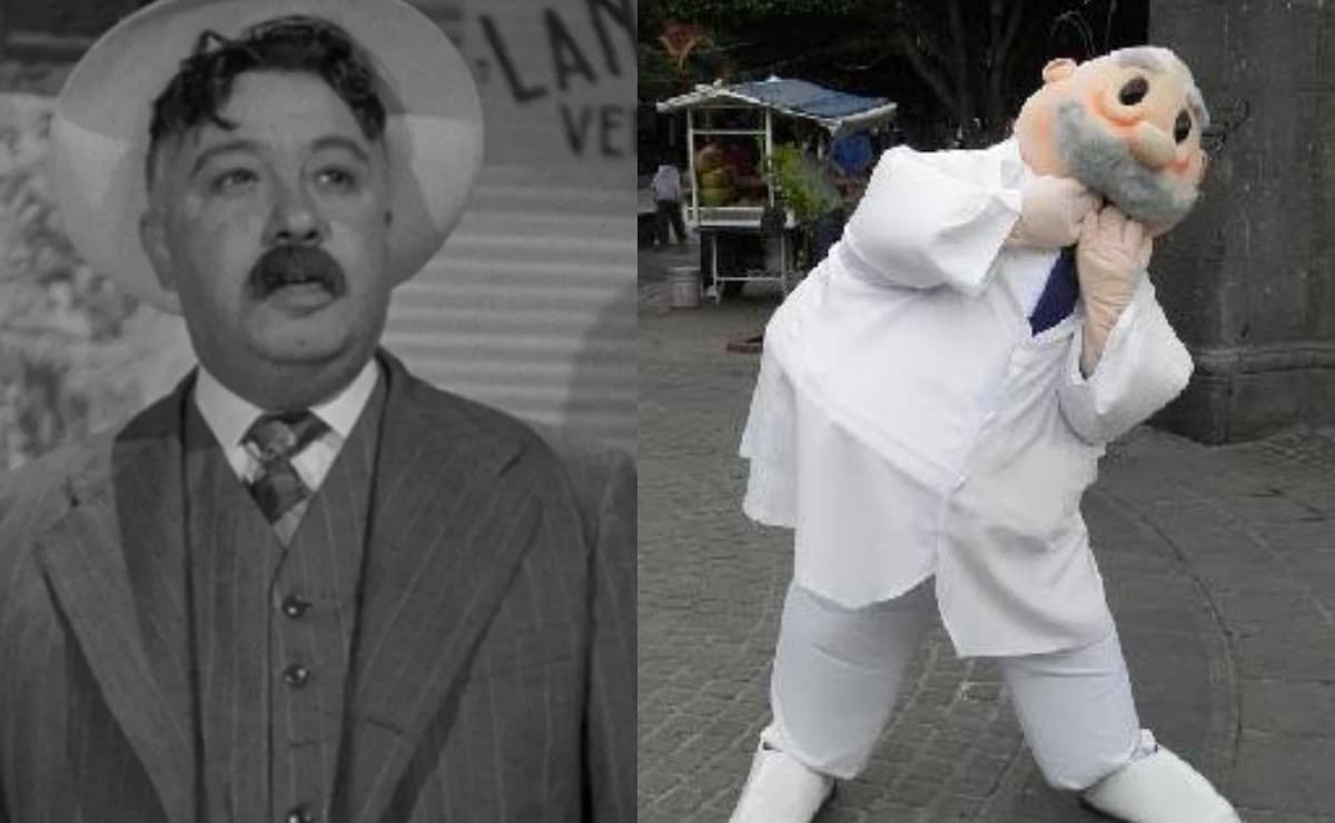¿Sabías que la botarga del Dr Simi es Joaquín Pardavé? Aquí la historia