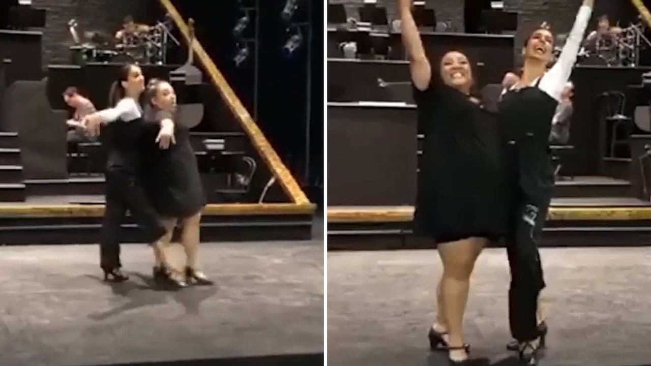 Michelle Rodríguez le pone actitud al bailar coreografía de ‘Chicago’