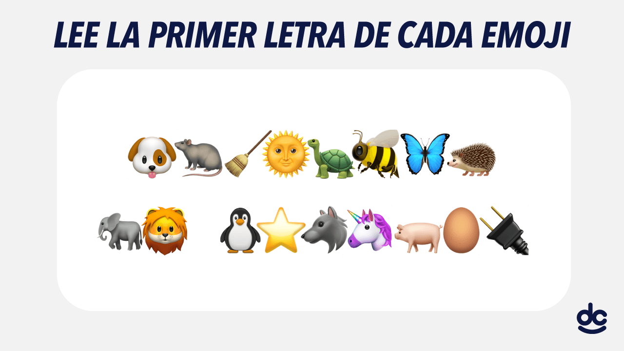 ¿Qué dirá el mensaje?