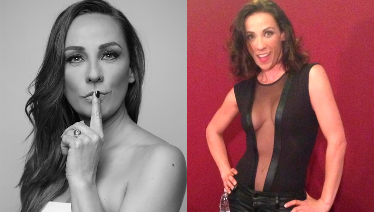 Una vez, Consuelo Duval posó sin ropa y con el cuerpo pintado