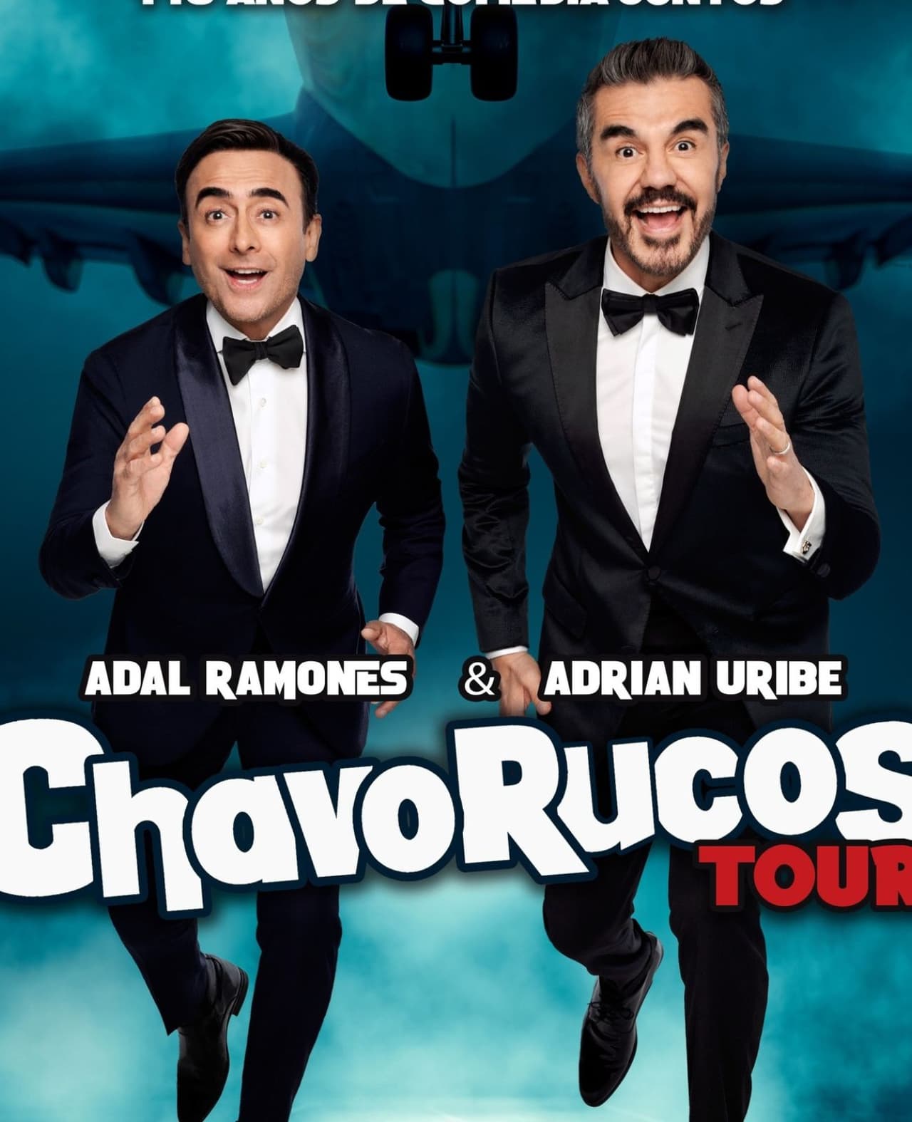 Adrián Uribe y Adal Ramones anuncian el regreso del Chavo Rucos Tour