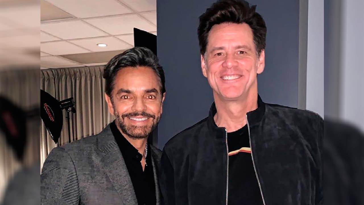 Eugenio Derbez y Jim Carrey se conocieron