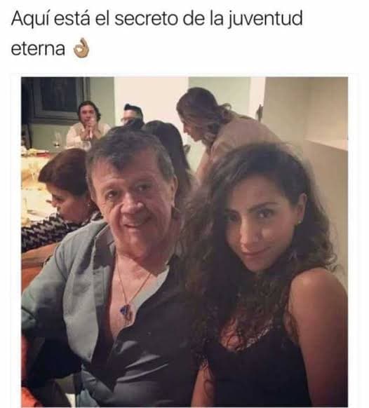 Chabelo y una joven