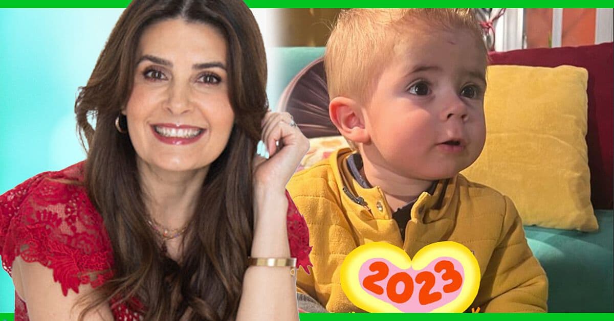 Mayrín Villanueva revela la edad del actor que interpreta a Luisito Jr.