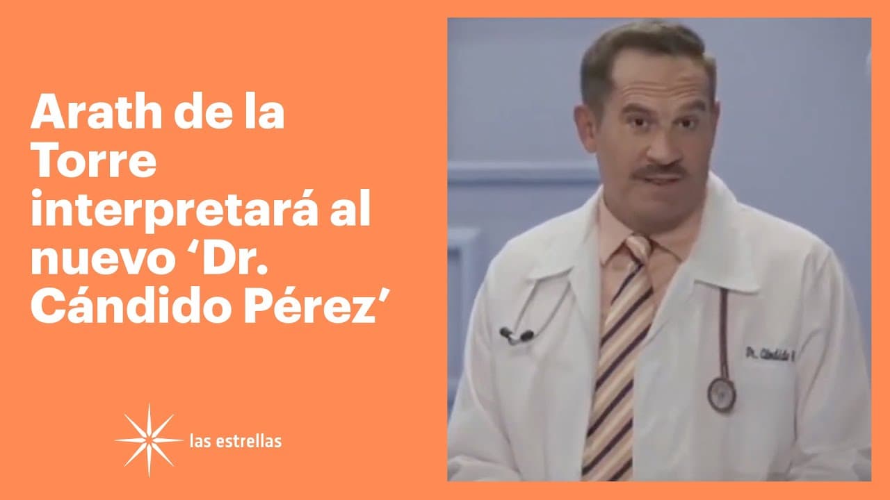 Arath de la Torre hará el remake de Cándido Pérez