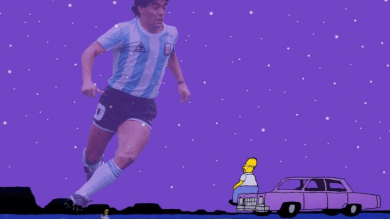 Diego Maradona nos dejó y los memes no faltaron.