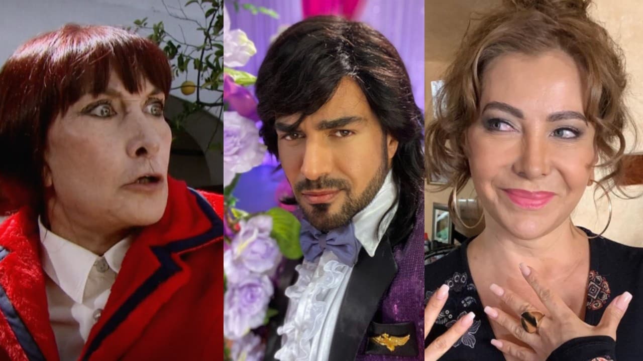 Lucía Guilmain, Ariel Miramontes y Mara Escalante.