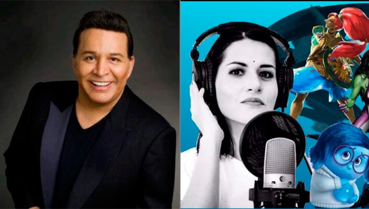 Tony Flores y su hija Kerygma, la actriz de doblaje