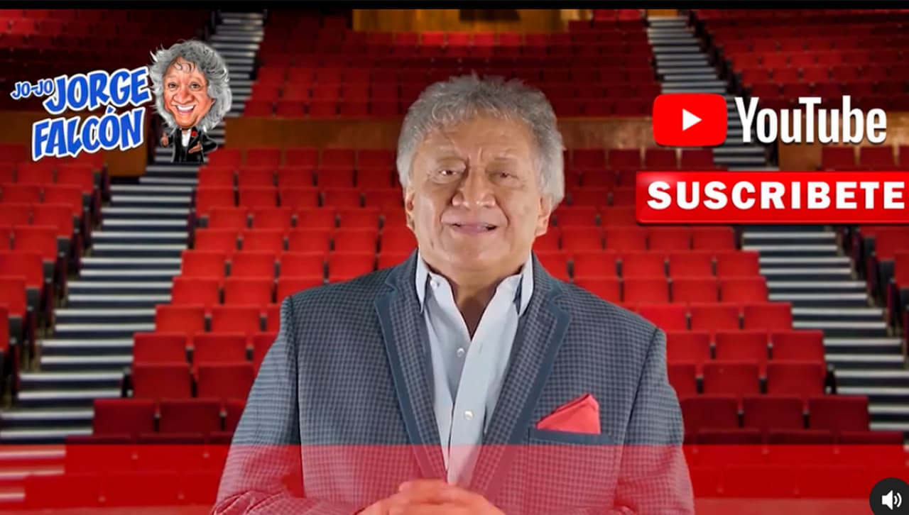 El comediante Jorge Falcón se hará youtuber por pandemia