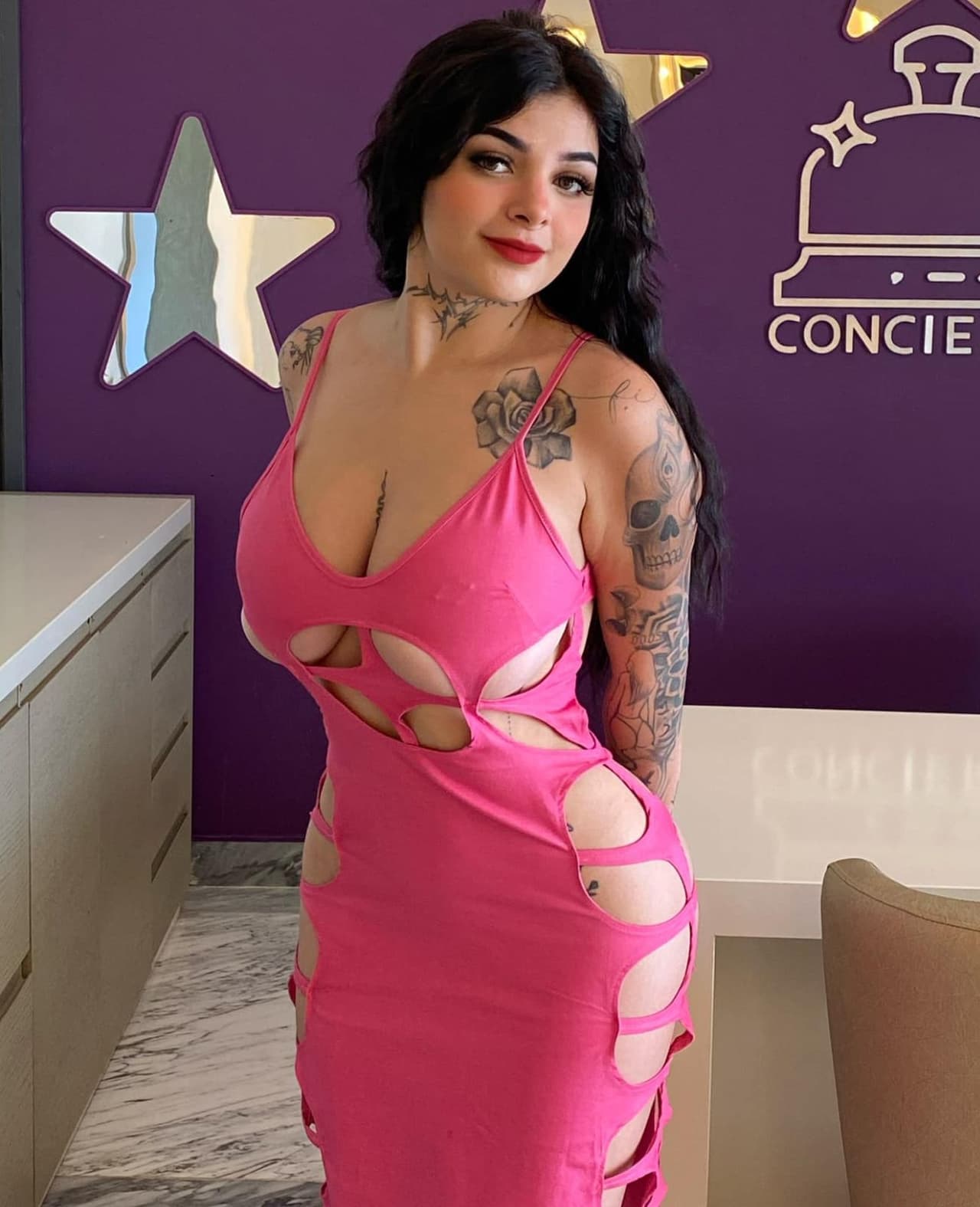 Así se veía Karely Ruiz de chiquita: la modelo de OnlyFans comparte foto