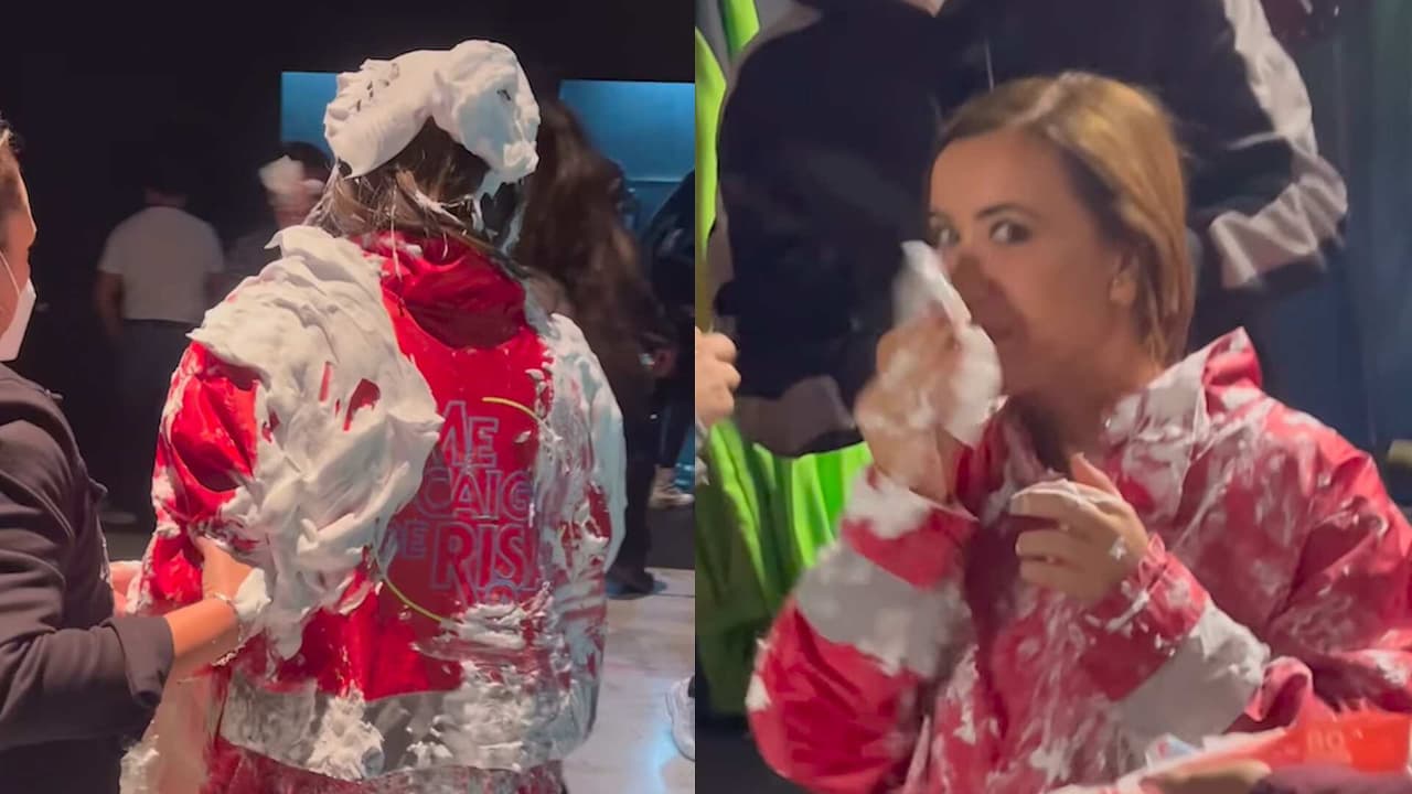 'Me Caigo de Risa': Detrás de cámaras revela cómo se quitan lo embarrado