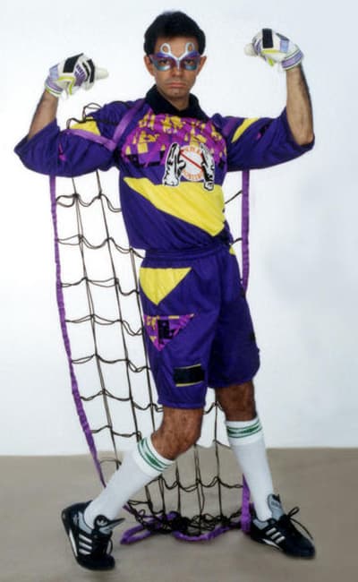 el super portero en acción