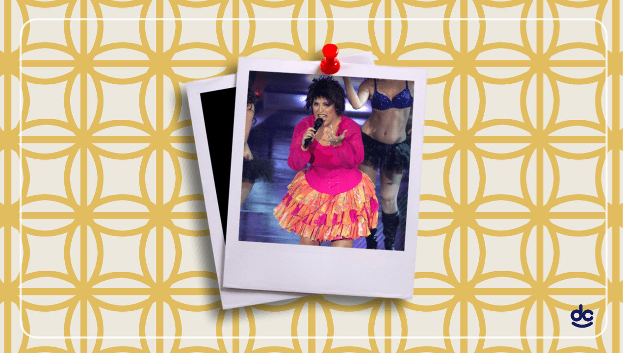 Los shows de Angélica Vale suelen incluir imitaciones de gran nivel.