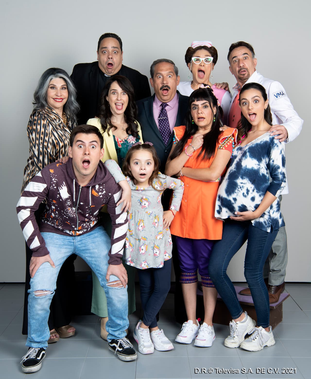El elenco de Cándido Pérez 2021