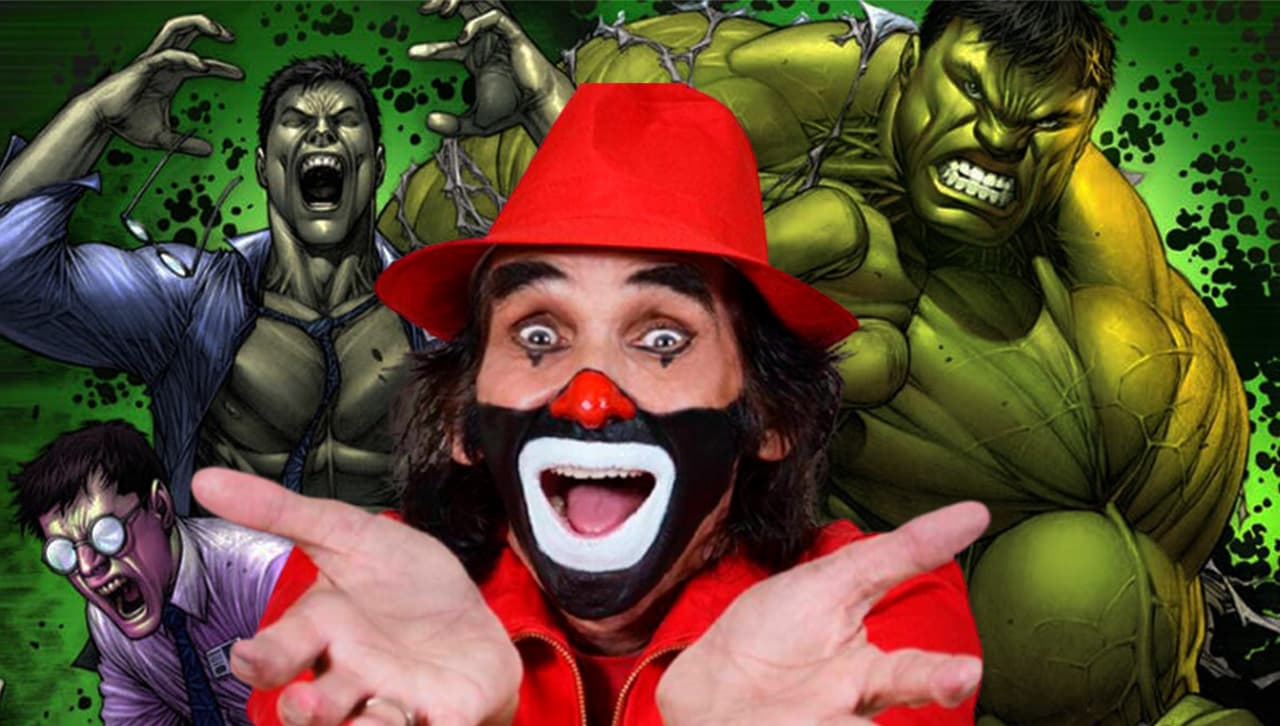 El payaso Cepillín conoció a Lou Ferrigno, el Hulk original.
