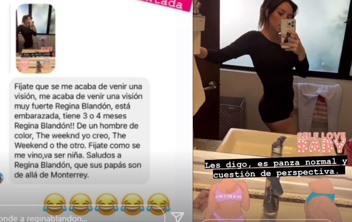 Regina Blandón suele ser muy activa en sus redes