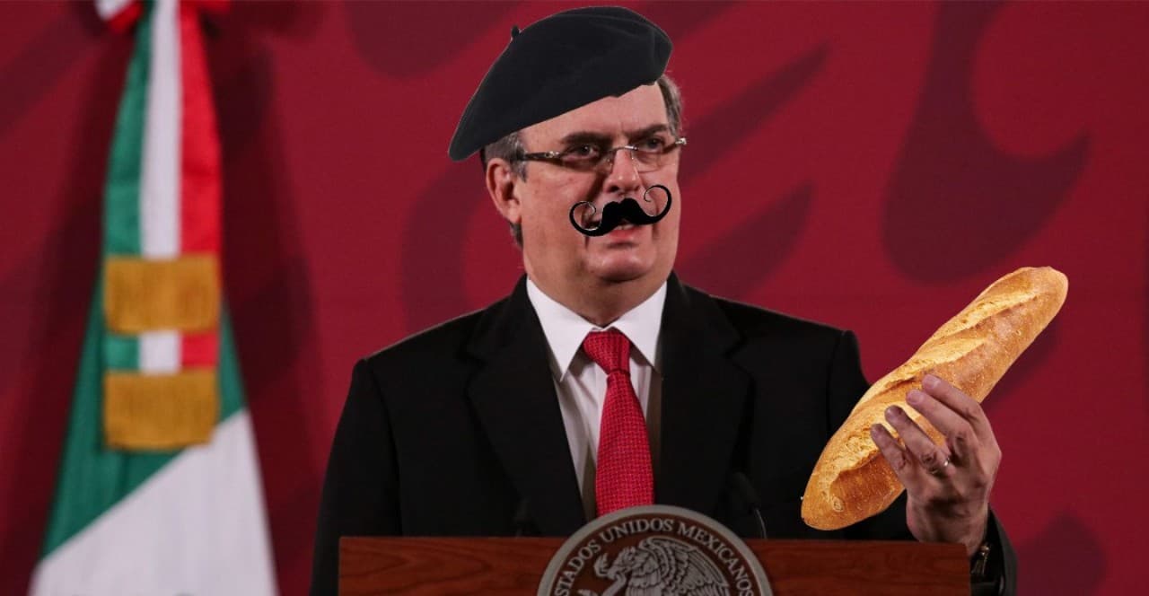 Las bromas de "Framcia", un error de ortografía que le salió caro a Ebrard
