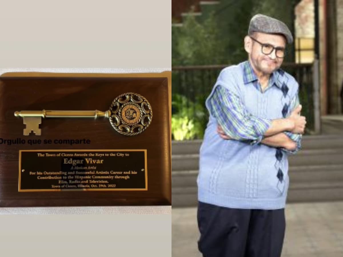 Édgar Vivar y su premio