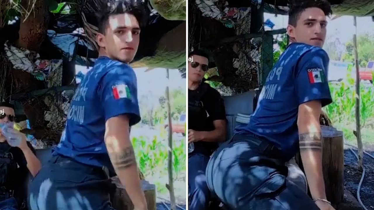 Oficial saca los mejores pasos prohibidos en plena vía pública