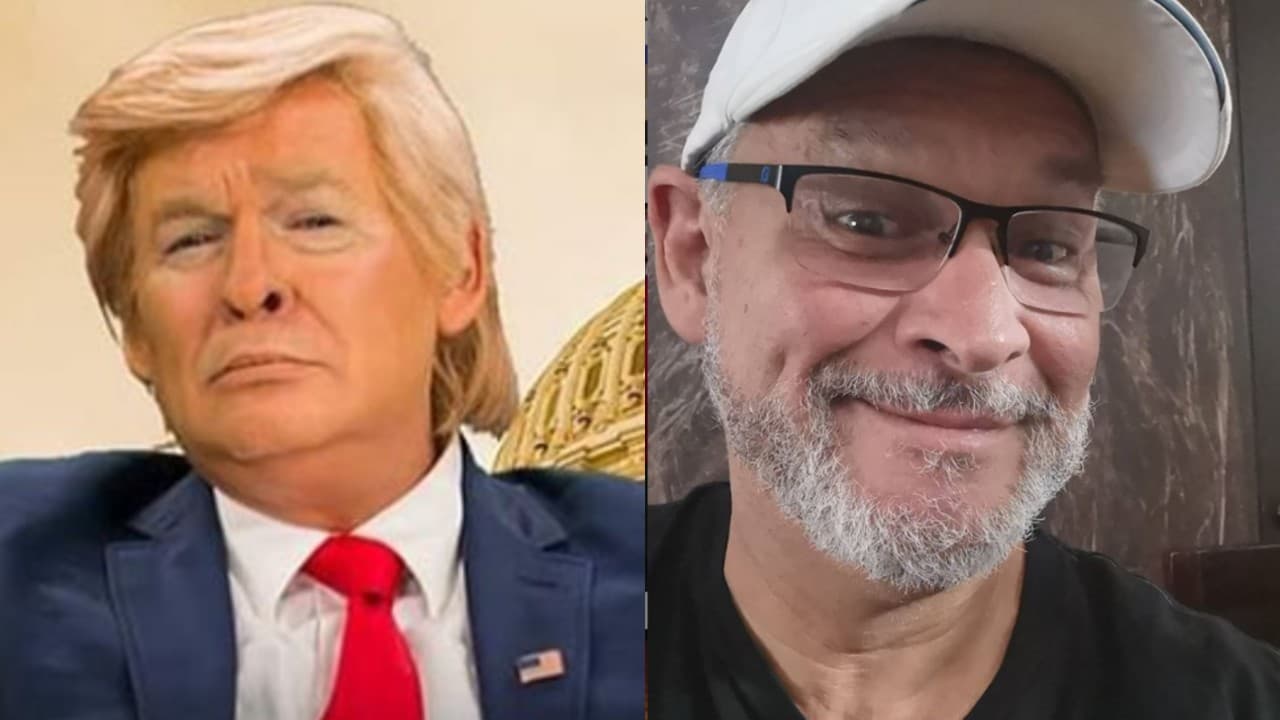 Herson Andrade, el actor detrás de la parodia de Donald Trump